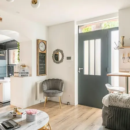 Sauna, Jacuzzi, Terrasse Et Parking Apartament Rouen